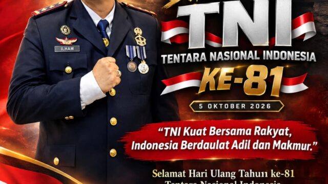 Dirgahayu TNI ke-81, Kepala Lapas Muara Bulian: TNI Kuat Bersama Rakyat, Indonesia Berdaulat